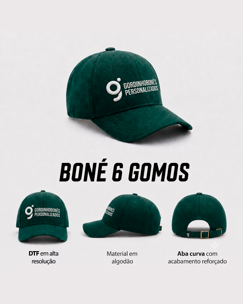 Boné 6 Gomos